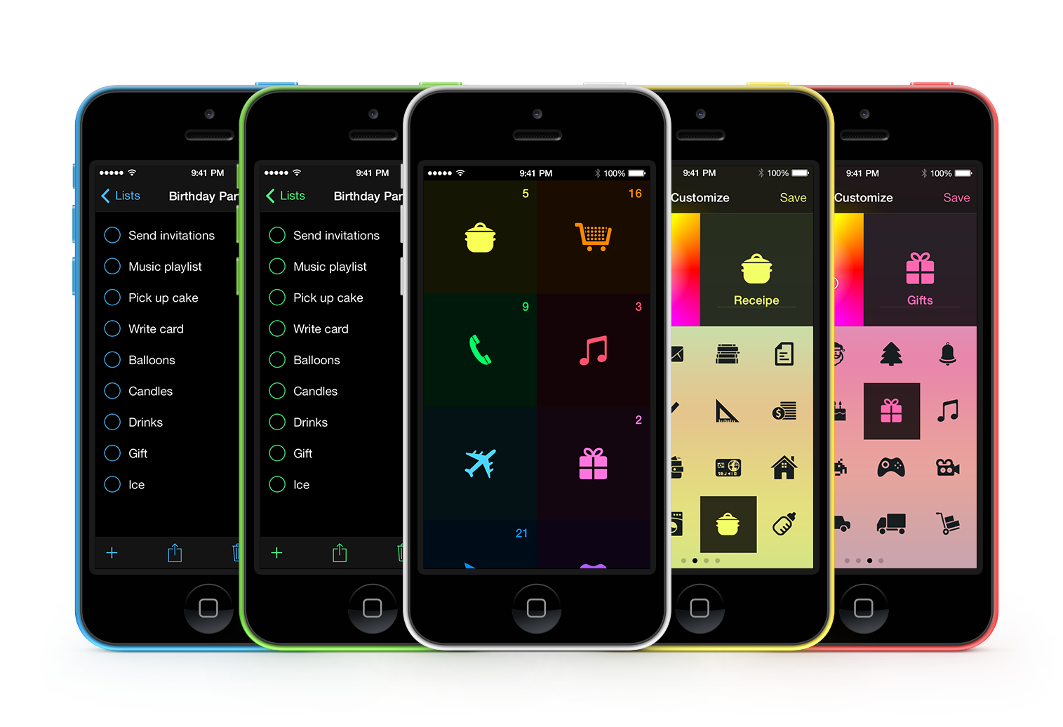 Tick iOS todo app featuring minimalist design with focus on typography and smooth animations